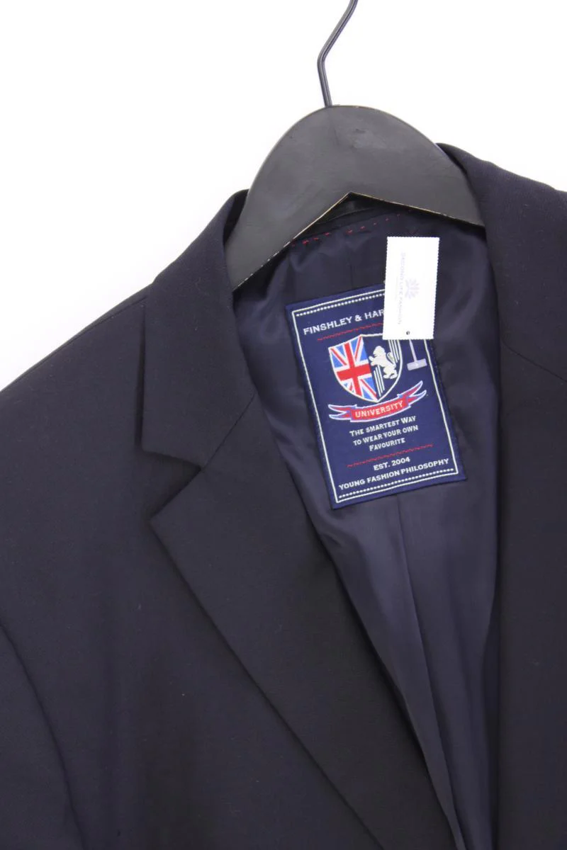 Finshley&Harding Longsakko für Herren Gr. Kurzgröße 26 blau - Image 2