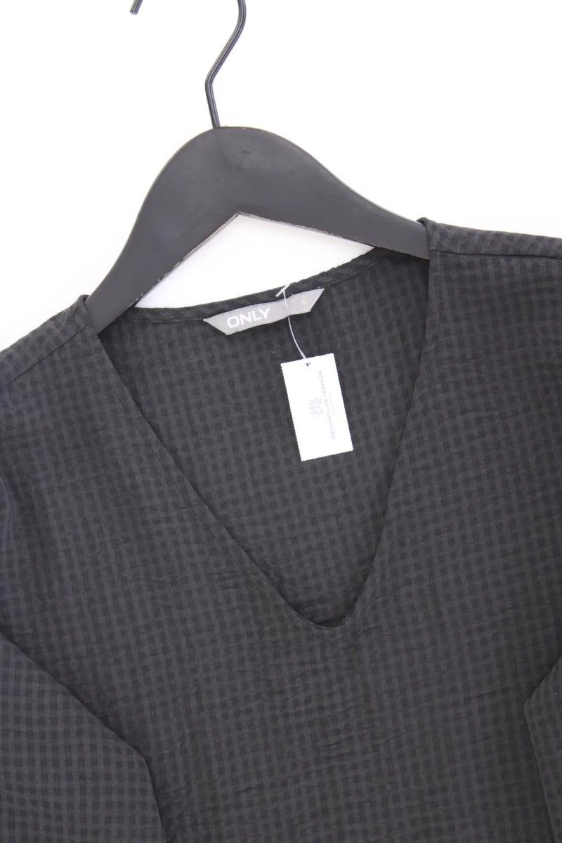 Only Classic Bluse Gr. S 3/4 Ärmel grau aus Polyester - Image 2