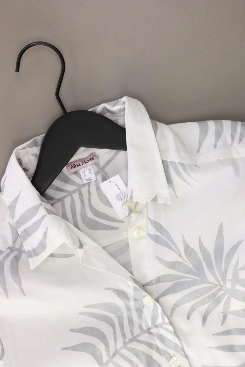 Alba Moda Langarmbluse Gr. 36 weiß aus Baumwolle - Image 3