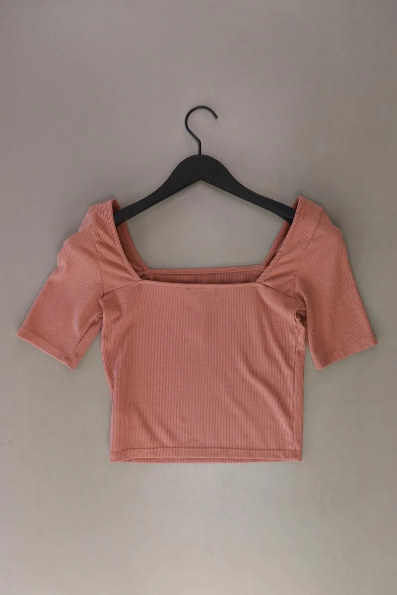 Even & Odd Cropped Shirt Gr. M Kurzarm braun aus Polyester - Image 2