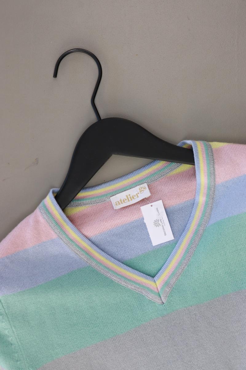 Atelier GS Feinstrickpullover Gr. Kurzgröße 20 gestreift mehrfarbig - Image 3