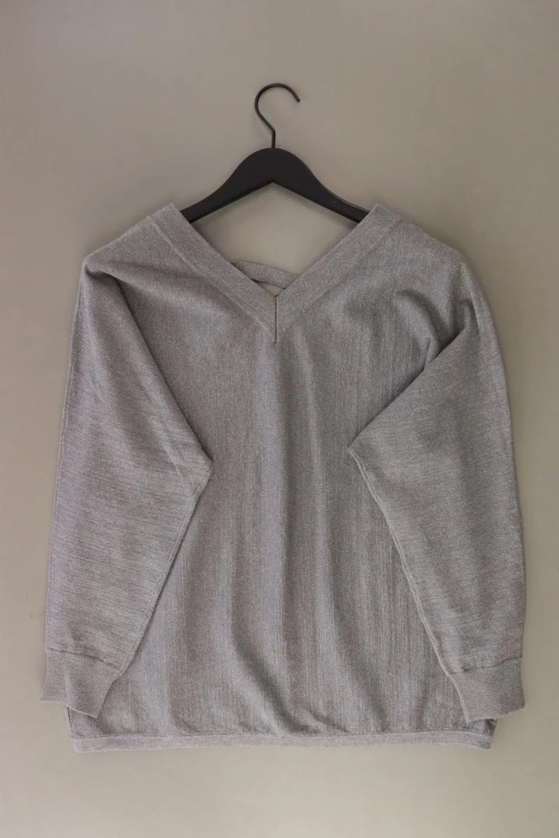 Tredy Feinstrickpullover Gr. 36 grau aus Viskose - Image 2