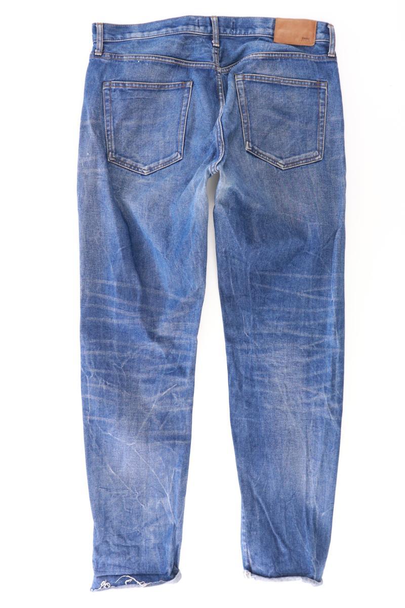 Zara Straight Jeans für Herren Gr. 44 blau aus Baumwolle - Image 2