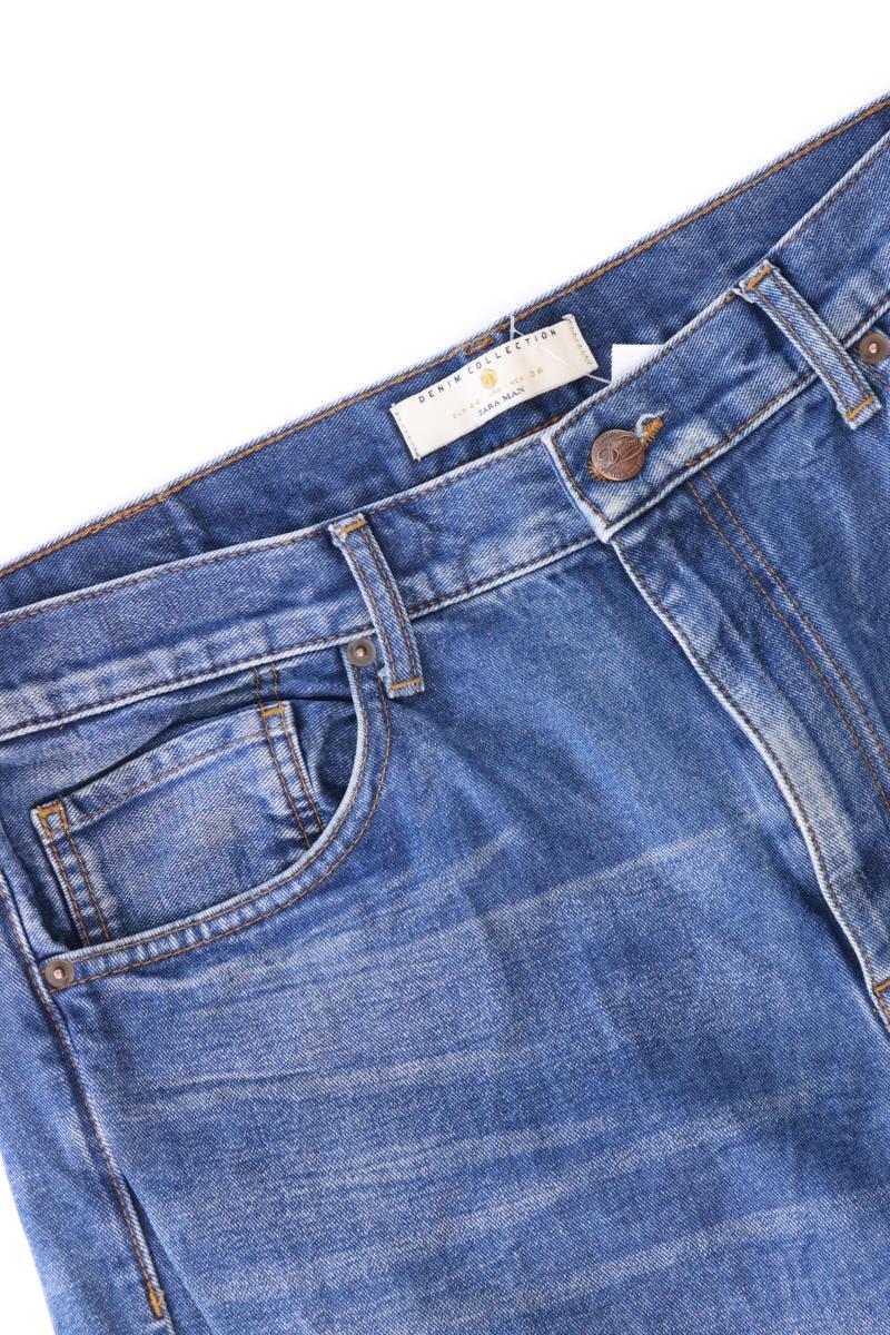 Zara Straight Jeans für Herren Gr. 44 blau aus Baumwolle - Image 3