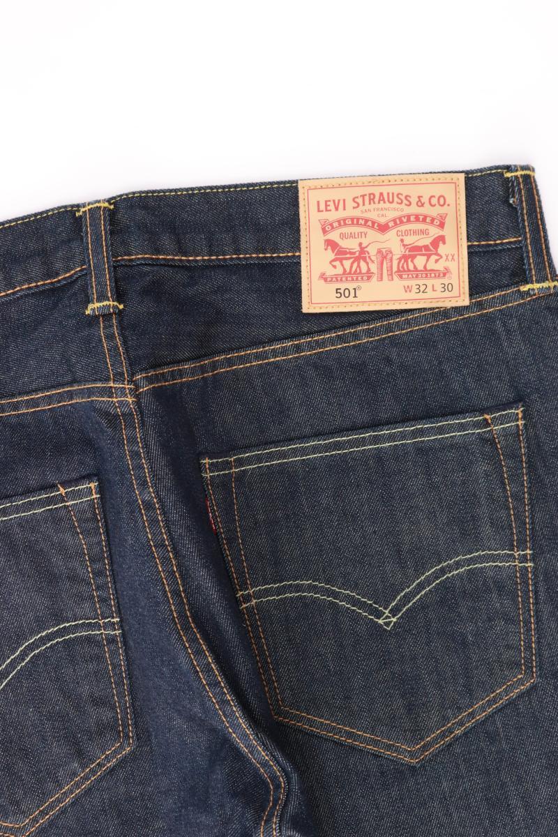 Levi's Straight Jeans für Herren Gr. W32/L30 blau aus Baumwolle - Image 3