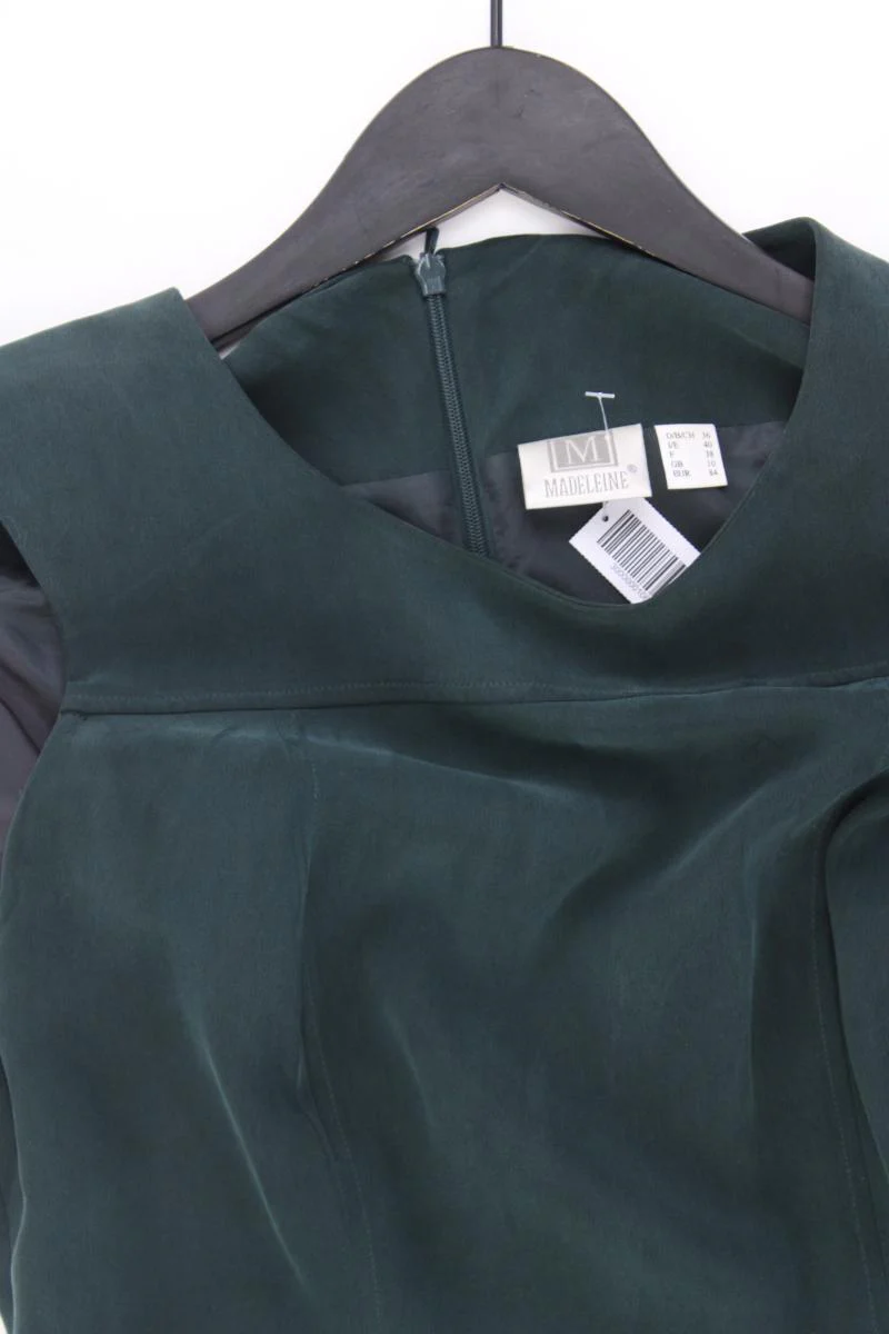 Madeleine Seidenkleid Gr. 36 Ärmellos grün - Image 2