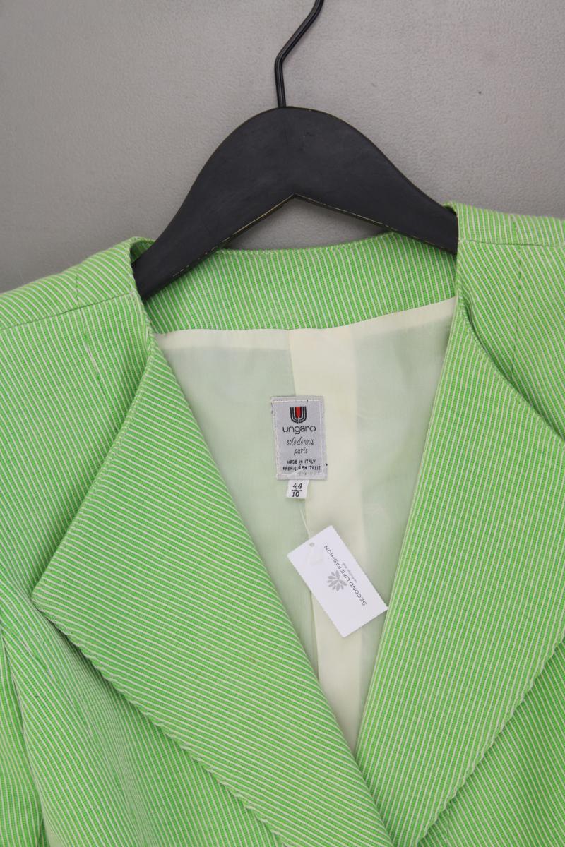 Ungaro Wollblazer Gr. IT 44 (M) Vintage grün - Image 2