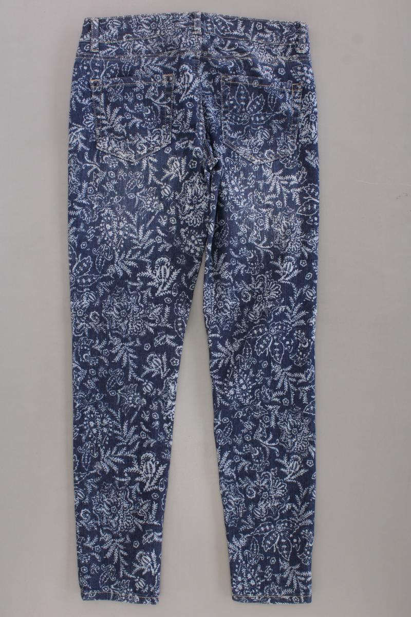 forever 21 Skinny Jeans Gr. W27 mit Blumenmuster blau aus Baumwolle - Image 3