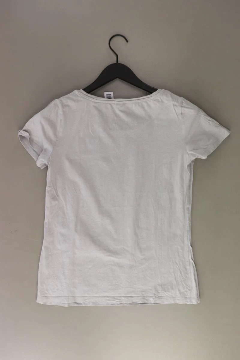 s.Oliver Printshirt Gr. 40 Kurzarm grau aus Baumwolle - Image 2