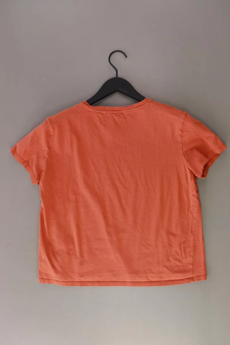 NA-KD T-Shirt Gr. XS Kurzarm orange aus Baumwolle - Image 2