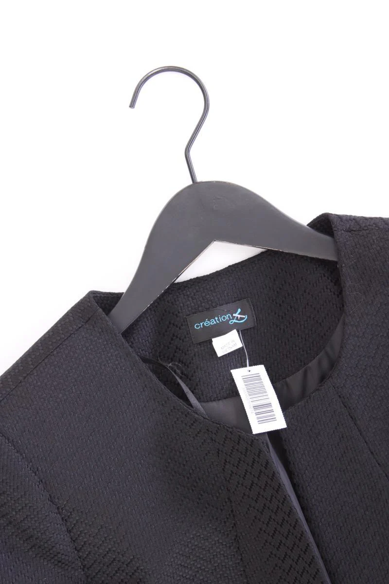 Création L. Blazer Gr. 40 neuwertig schwarz aus Polyester - Image 2
