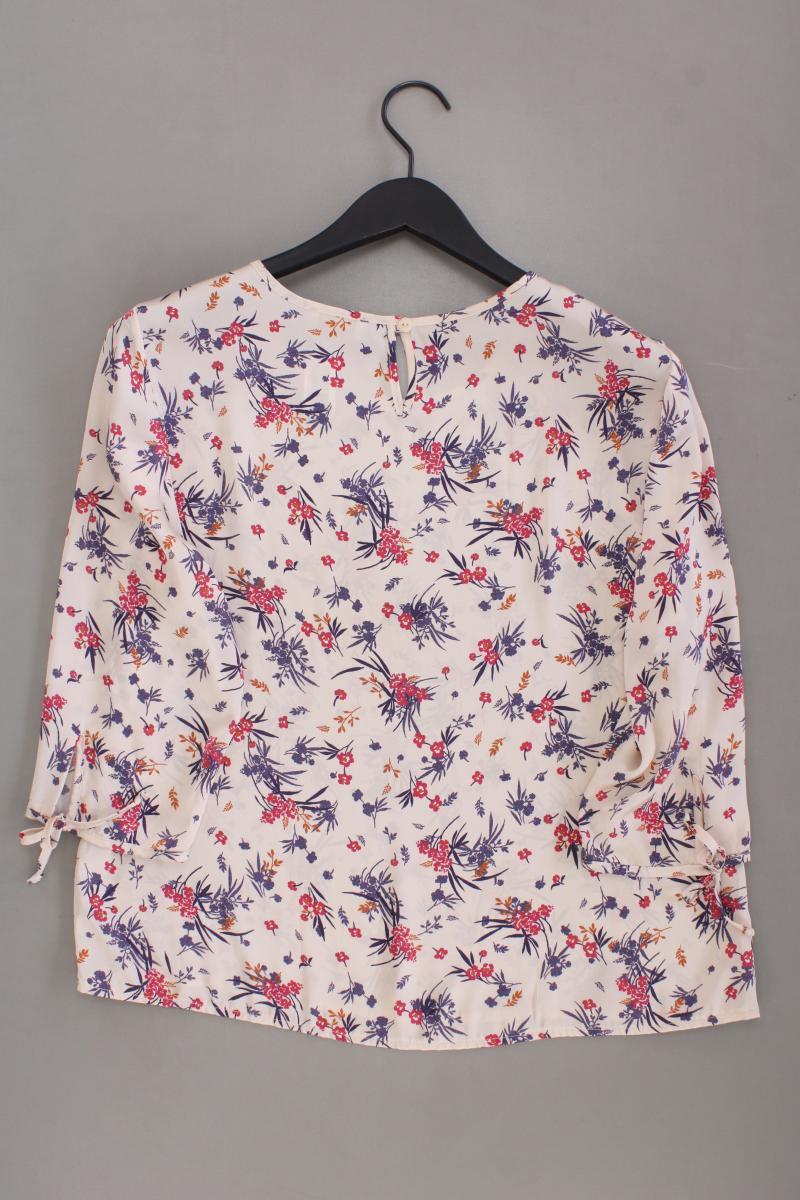 atelier Classic Bluse Gr. Kurzgröße 20 mit Blumenmuster 3/4 Ärmel creme - Image 3