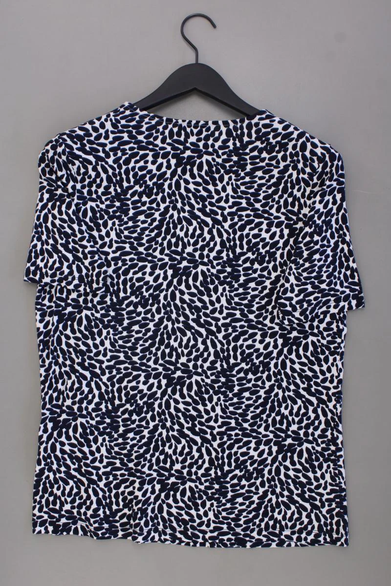 Helena Vera Printshirt Gr. 38 neuwertig Kurzarm blau aus Viskose - Image 3