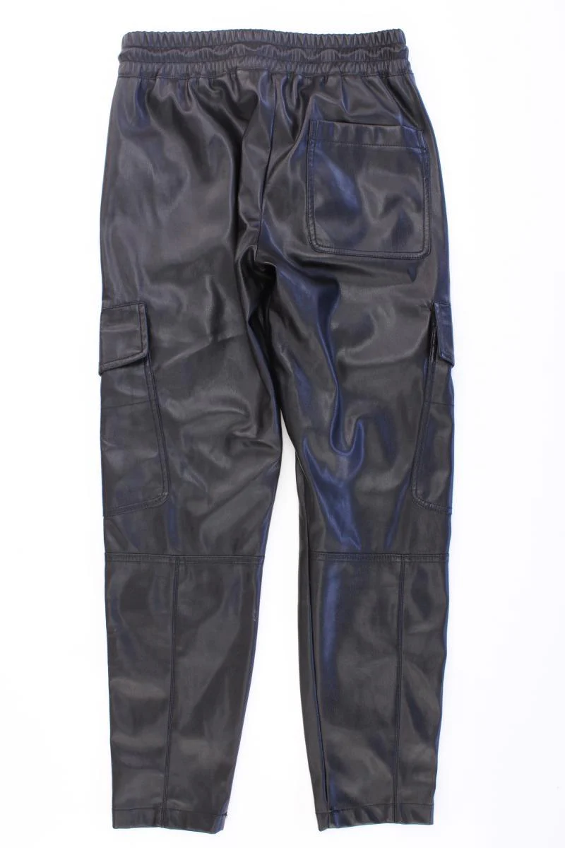 Zara Kunstlederhose Gr. XS schwarz - Image 3