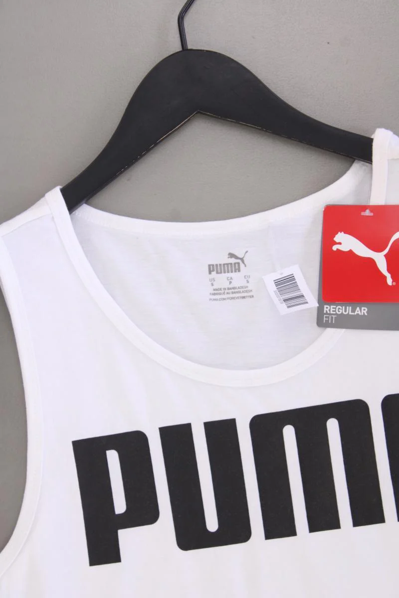 Puma Trägertop für Herren Gr. S neu mit Etikett weiß aus Baumwolle - Image 2