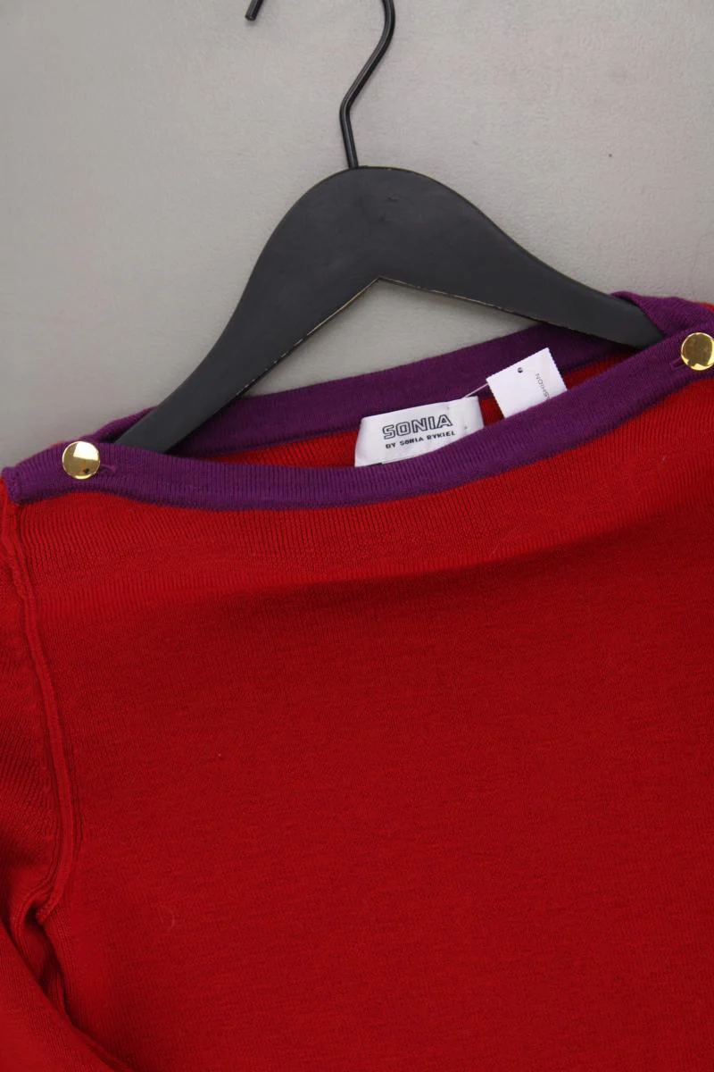 Sonia Rykiel Feinstrickpullover Gr. XS rot - Image 2