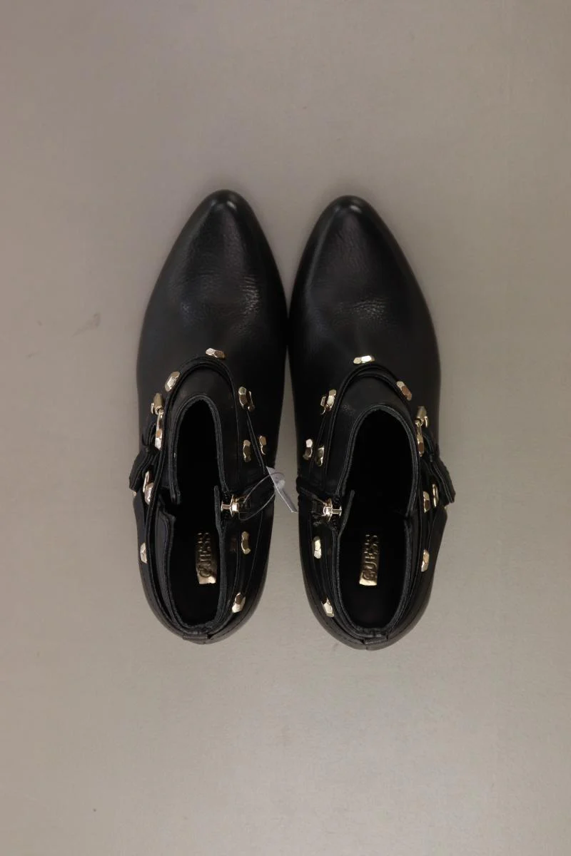 Guess Stiefeletten Gr. 39 neuwertig Neupreis: 250,0€! mit Nieten schwarz - Image 3