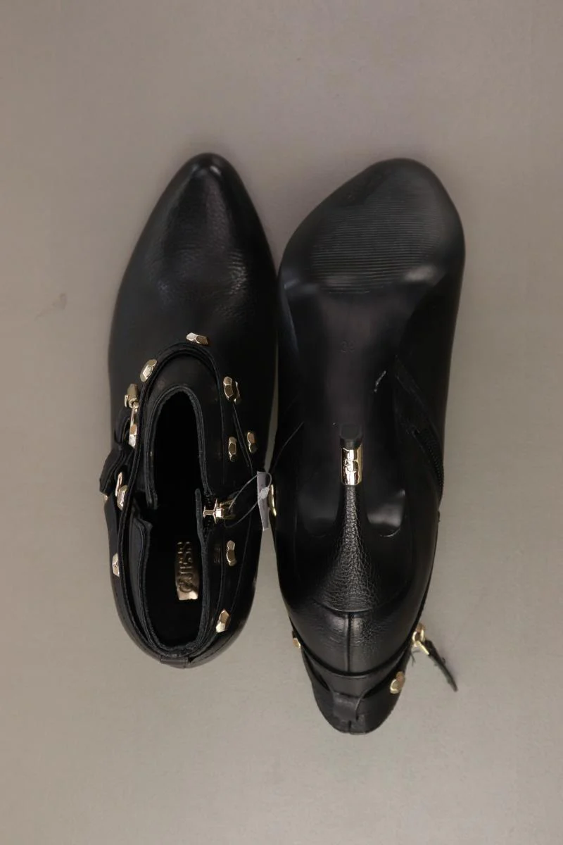 Guess Stiefeletten Gr. 39 neuwertig Neupreis: 250,0€! mit Nieten schwarz - Image 4