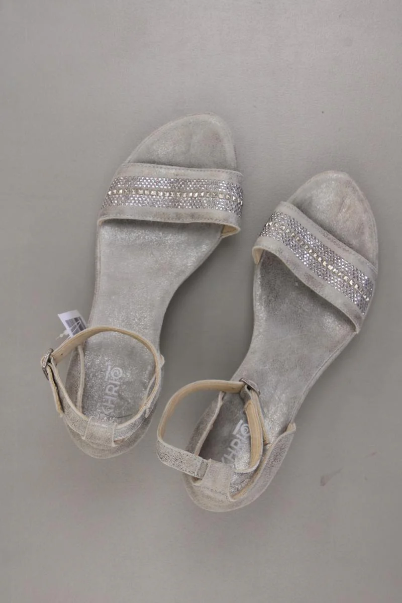 KHRIO Sandalen Gr. 40 silber - Image 3