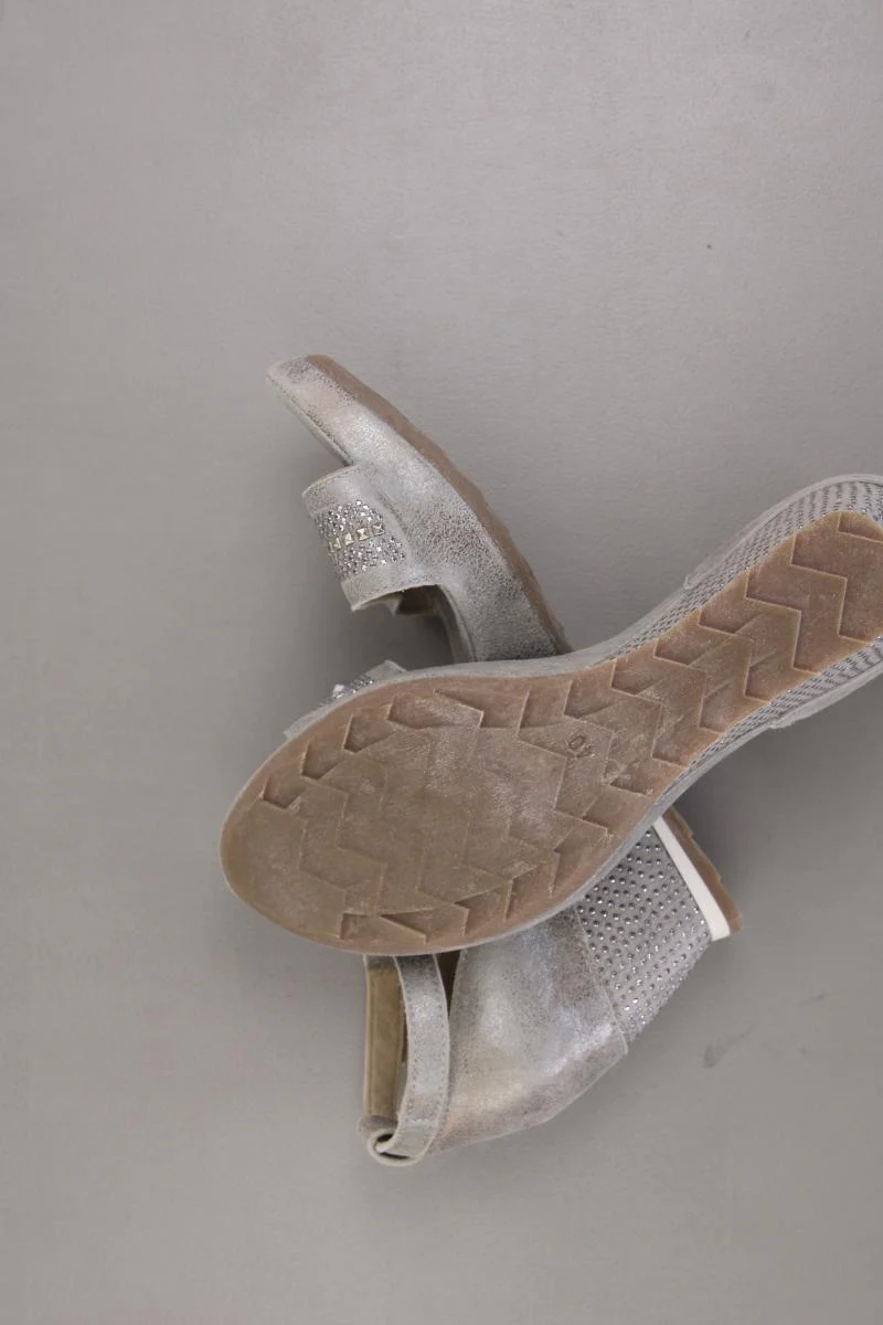 KHRIO Sandalen Gr. 40 silber - Image 4