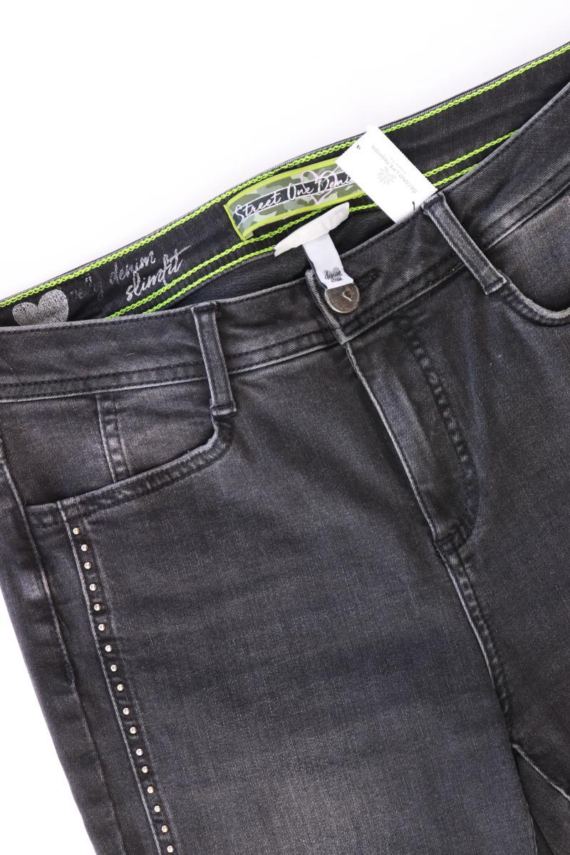 Street One Straight Jeans Gr. W27/L28 schwarz aus Baumwolle - Image 3