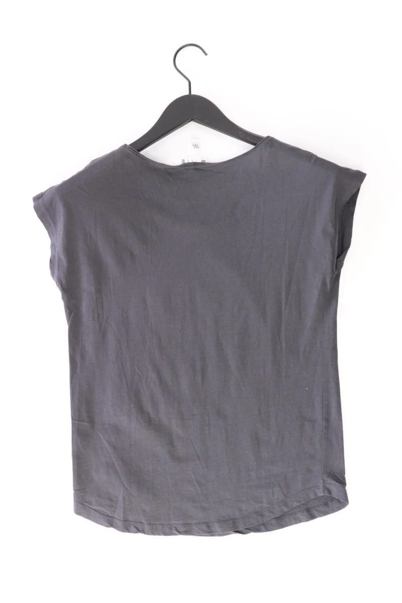 QS by s.Oliver Printshirt Gr. S Kurzarm grau aus Baumwolle - Image 2