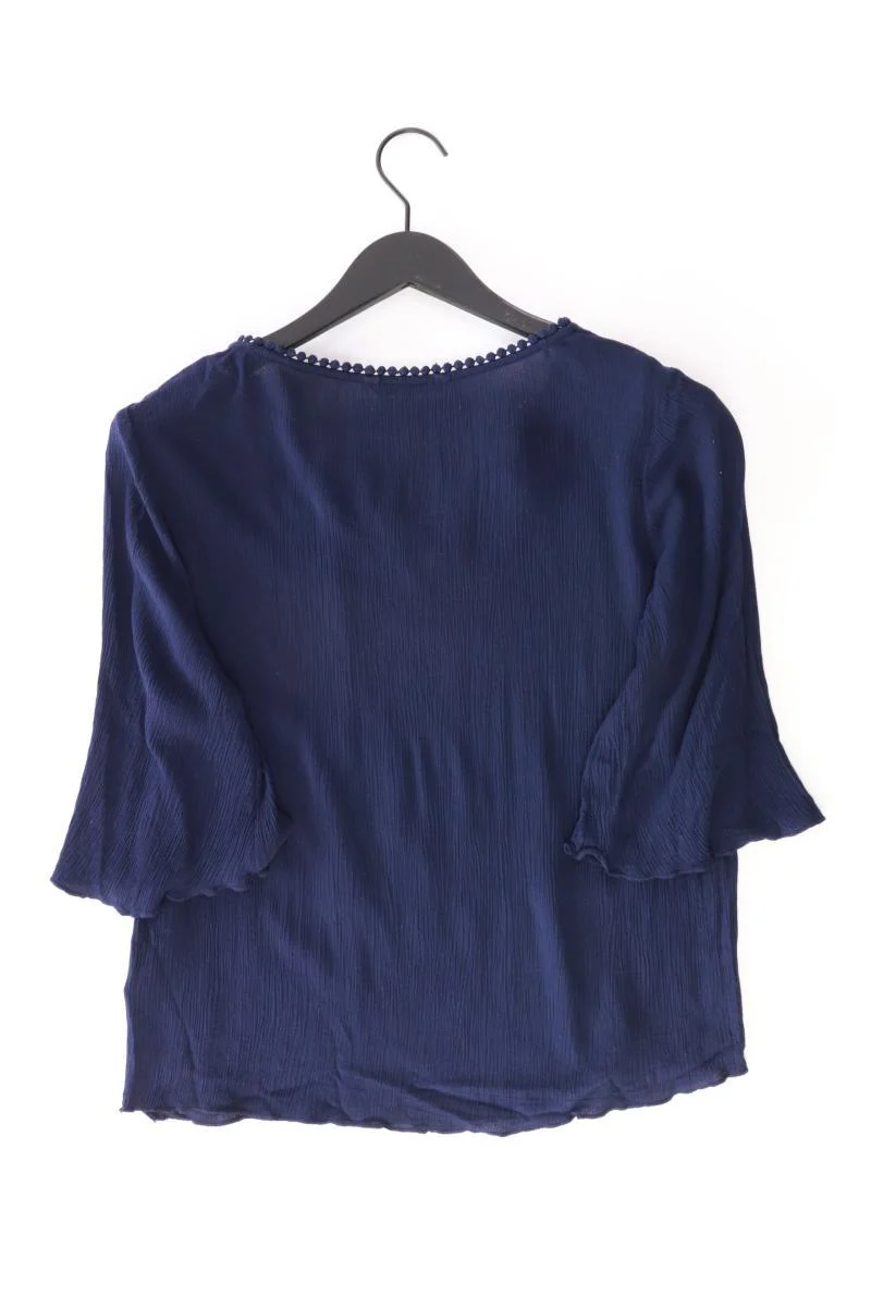 Tom Tailor (Denim) Regular Bluse Gr. S 3/4 Ärmel blau aus Viskose - Image 2