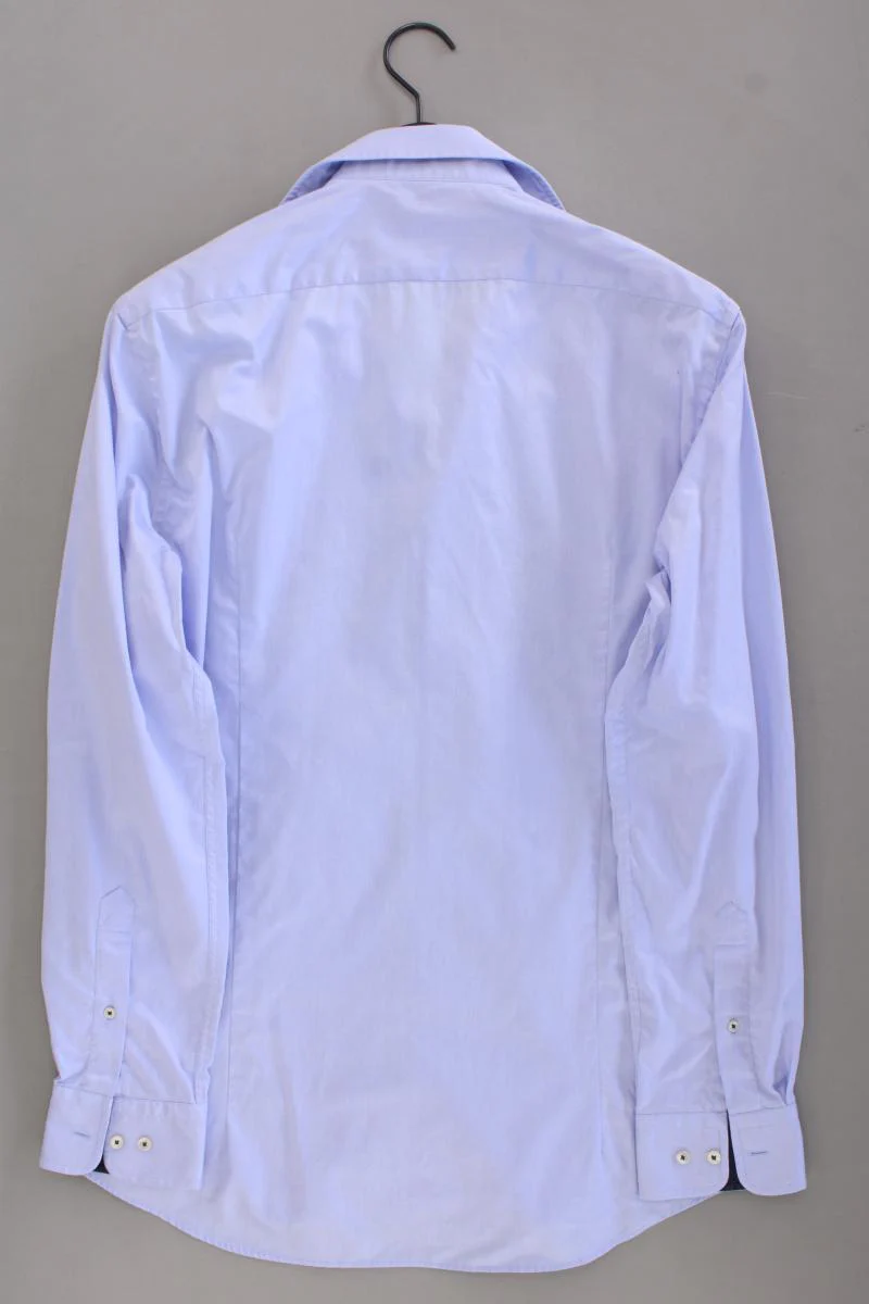 BÄUMLER Langarmhemd für Herren Gr. Hemdgröße 41 blau aus Baumwolle - Image 3