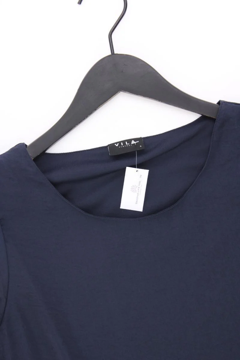 Vila Kurzarmkleid Gr. S blau aus Polyester - Image 2