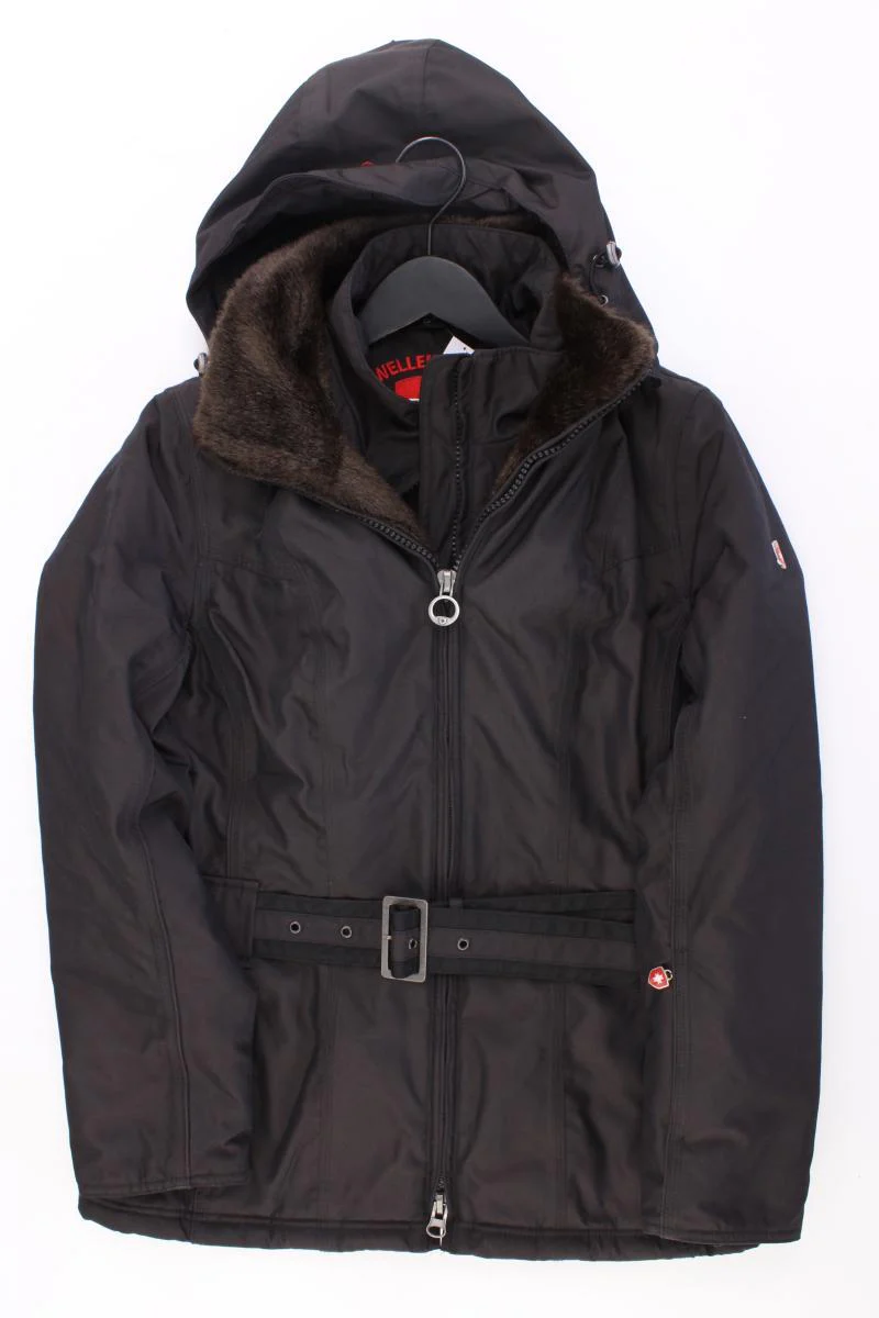 Wellensteyn Jacke Modell Zermatt Gr. S mit Gürtel braun aus Polyamid