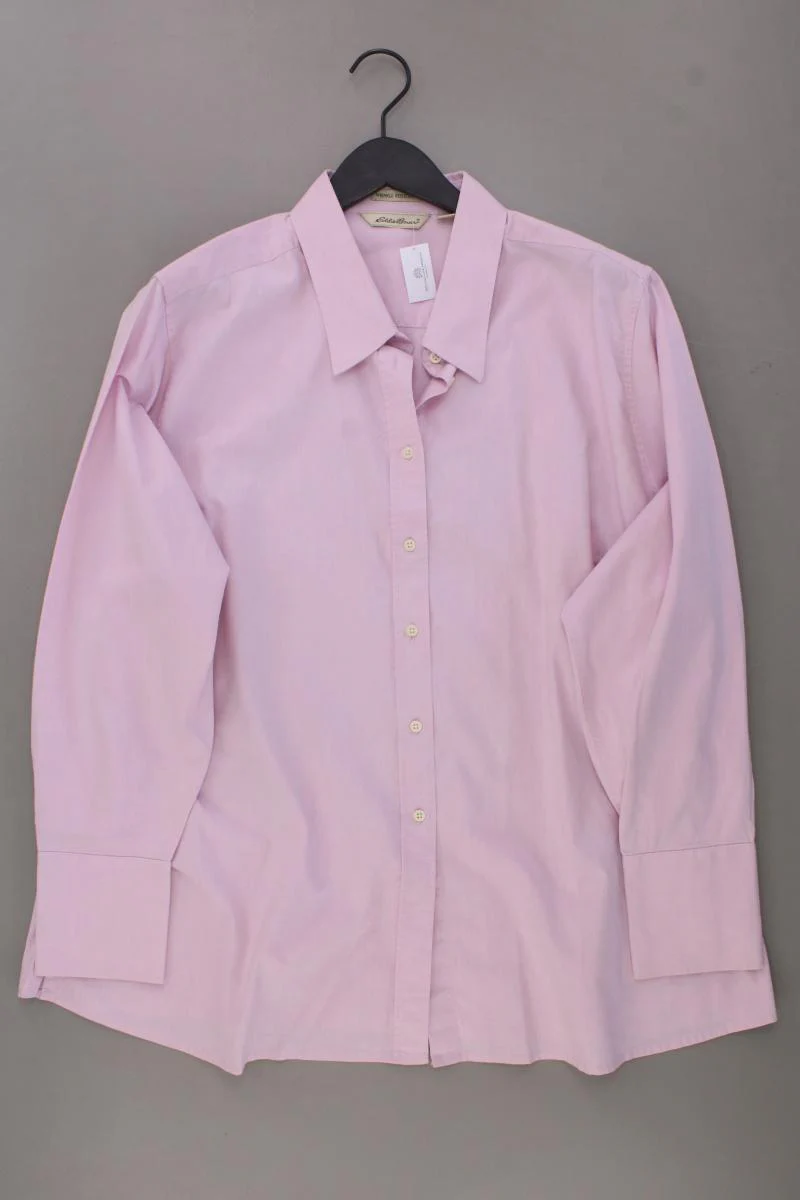 Eddie Bauer Langarmbluse Gr. XXL rosa aus Baumwolle