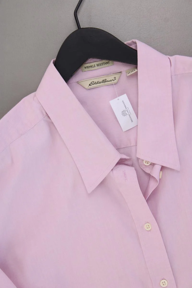 Eddie Bauer Langarmbluse Gr. XXL rosa aus Baumwolle - Image 2