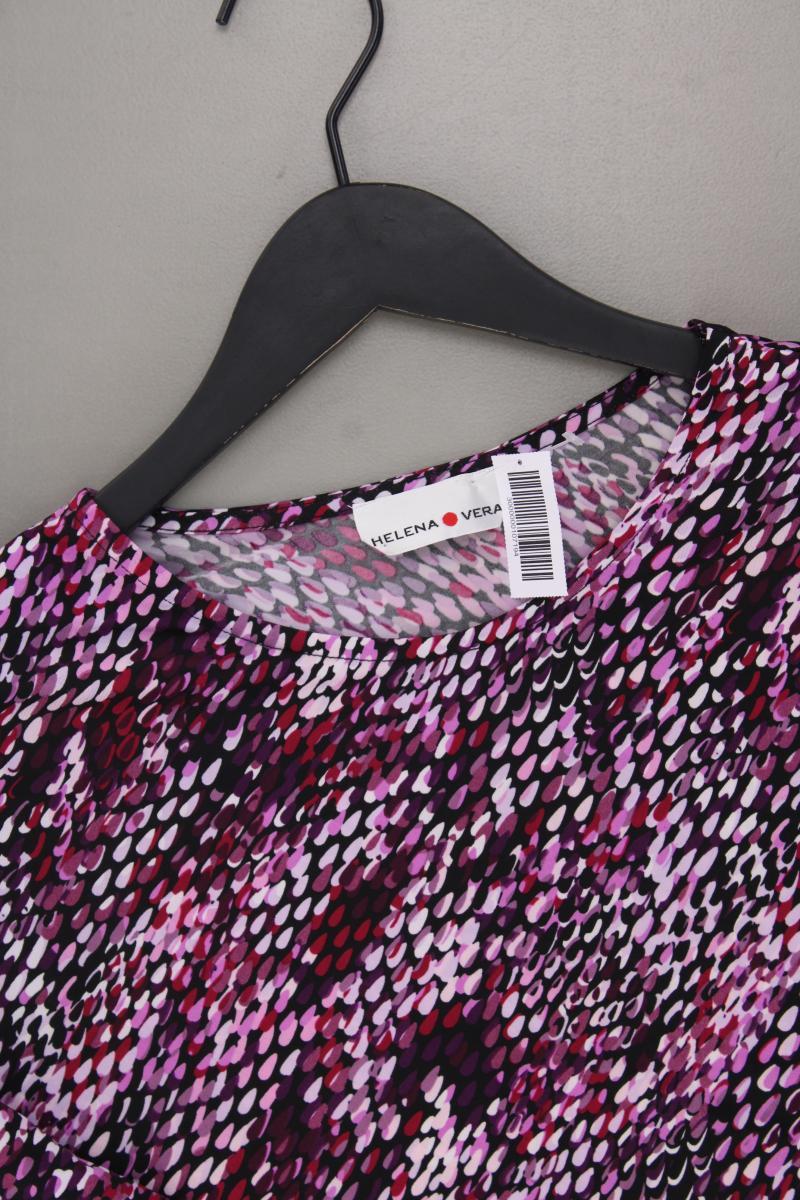 Helena Vera Printshirt Gr. 42 neuwertig 3/4 Ärmel lila aus Polyester - Image 2