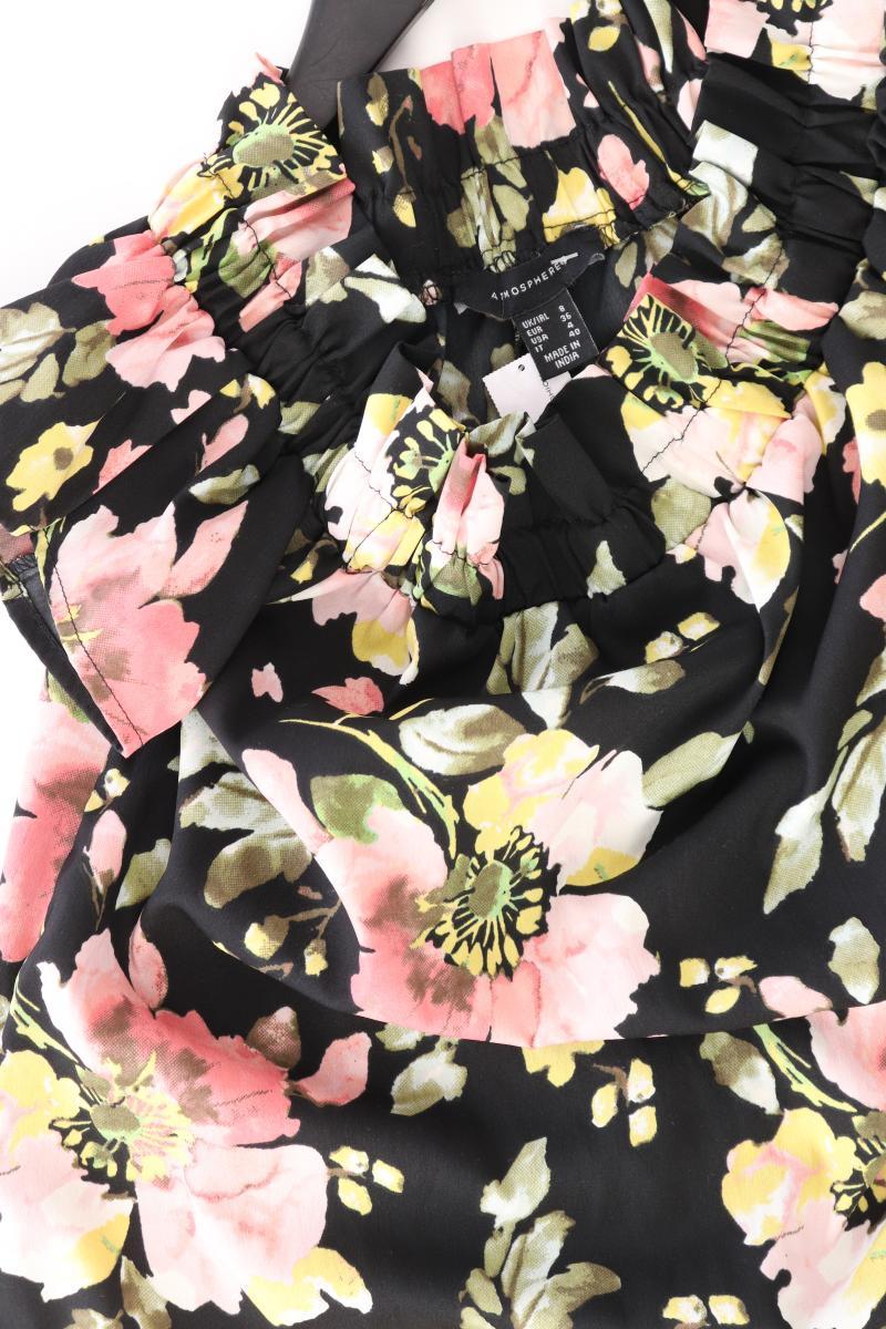 atmosphere Kleid Gr. 36 mit Blumenmuster Kurzarm mit Carmen-Ausschnitt - Image 4