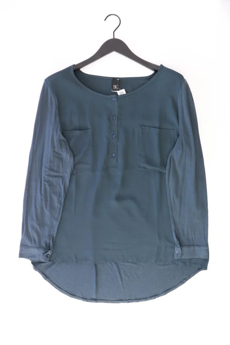 Best Connections Langarmbluse Gr. 48 blau aus Polyester