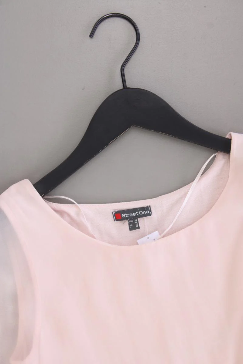Street One Chiffonbluse Gr. 36 3/4 Ärmel rosa aus Polyester - Image 2