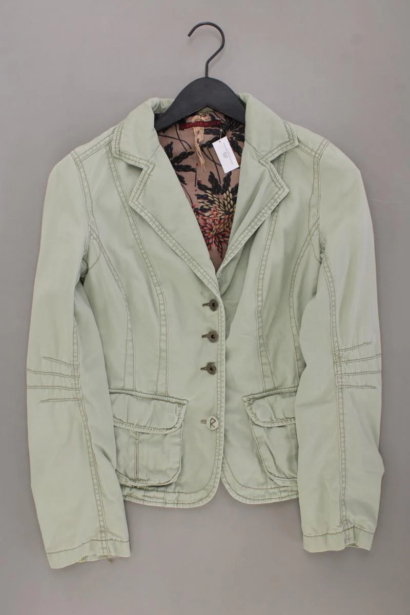 Review Übergangsjacke Gr. 36 grün aus Baumwolle