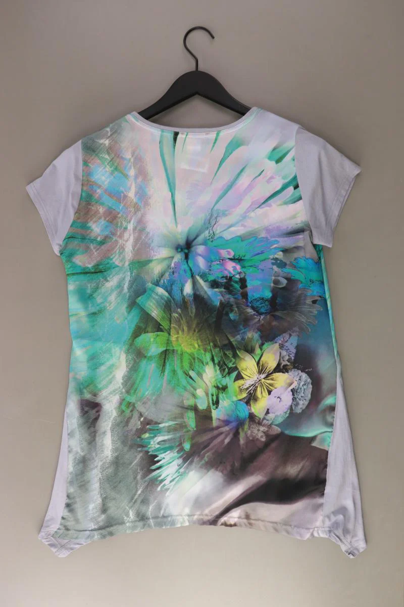 Creation Atelier GS Printshirt Gr. 40 Kurzarm blau aus Polyester - Image 2