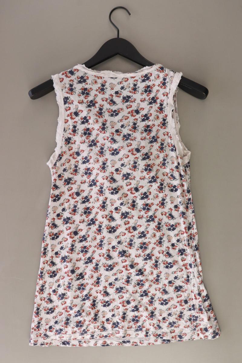 Tom Tailor (Denim) Regular Top Gr. M mit Blumenmuster weiß - Image 2