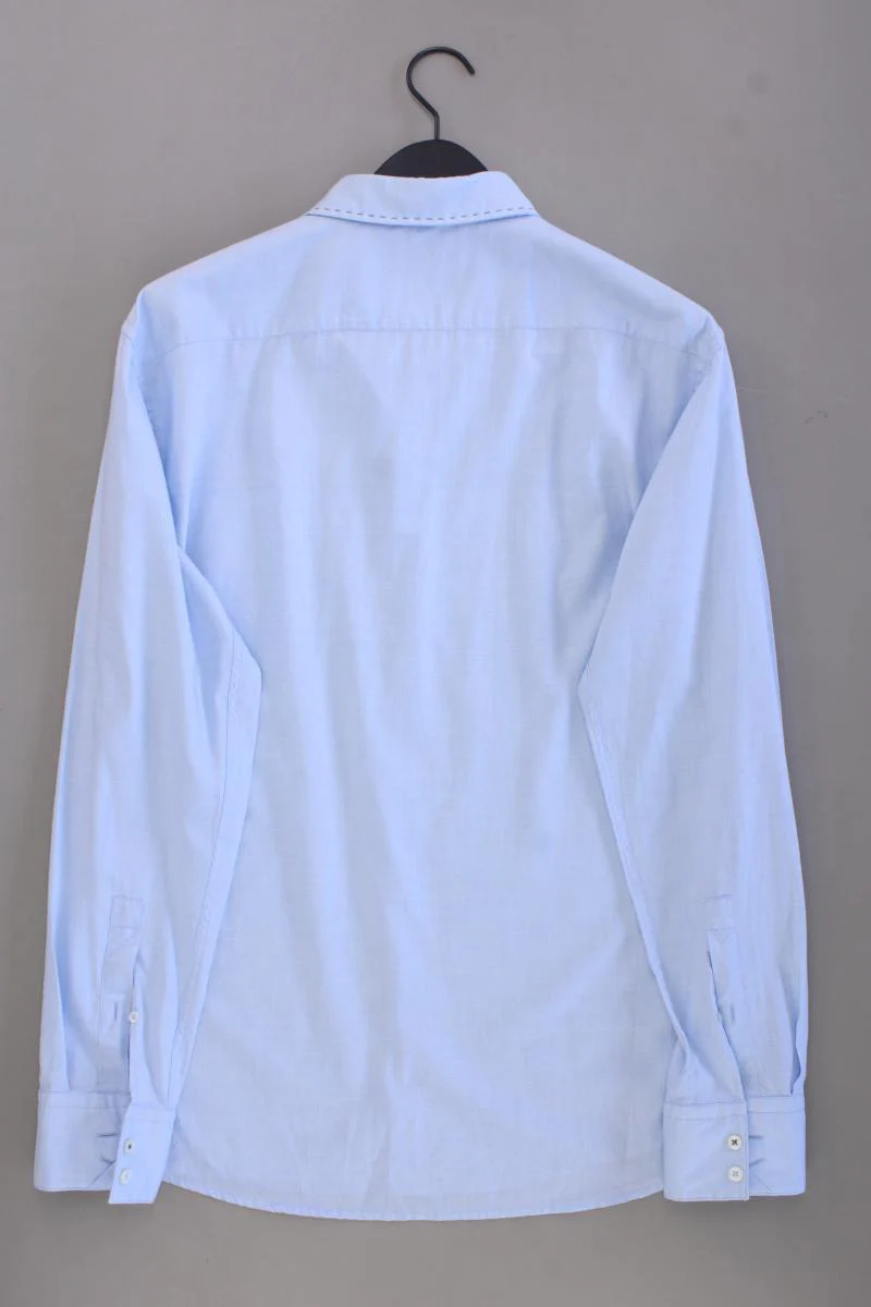 BOSS by Hugo Boss Langarmhemd für Herren Gr. XL blau aus Baumwolle - Image 3