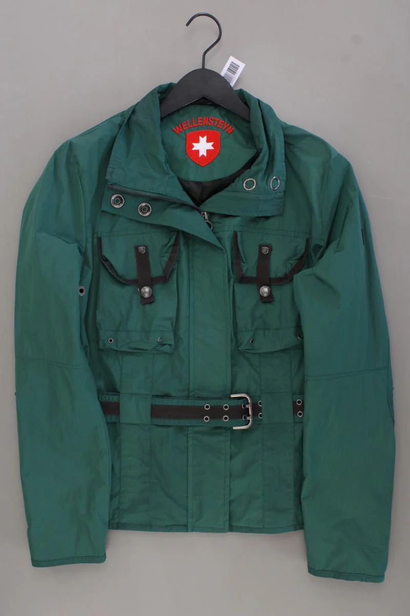 Wellensteyn Jacke Modell Ayala Gr. M mit Gürtel grün aus Polyamid