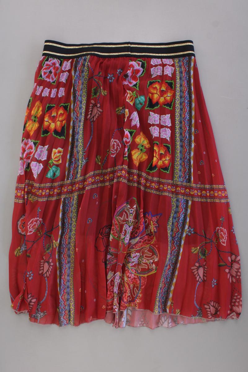 Desigual Tüllrock Gr. 40 mit Blumenmuster rot aus Polyester - Image 3