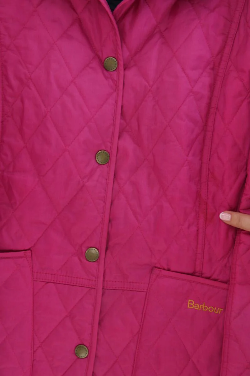 Barbour Steppjacke Modell Summer Liddesdale Quilt Gr. 38 pink aus Polyamid - Image 2