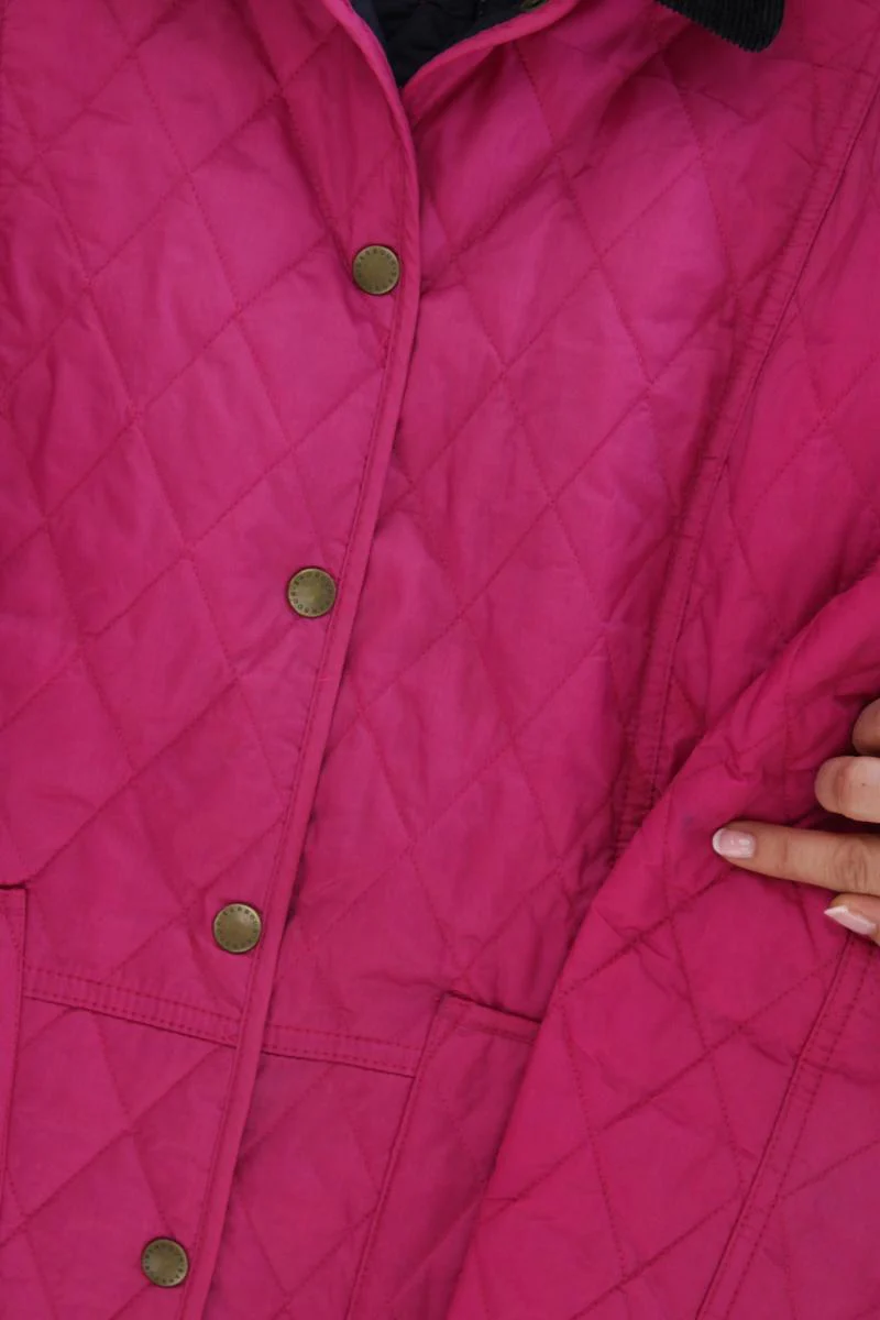 Barbour Steppjacke Modell Summer Liddesdale Quilt Gr. 38 pink aus Polyamid - Image 3