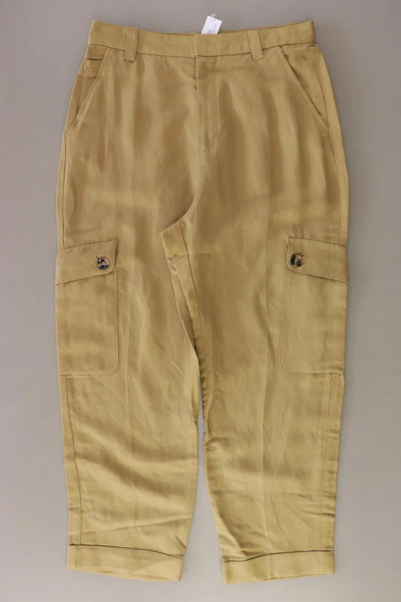 Zara Leinenhose Gr. S braun