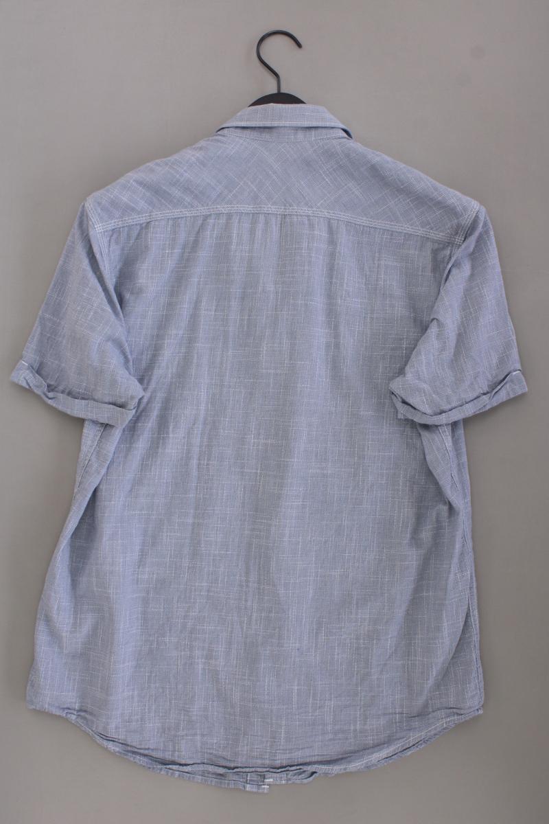 Garcia Jeans Kurzarmhemd für Herren Gr. L blau aus Baumwolle - Image 3