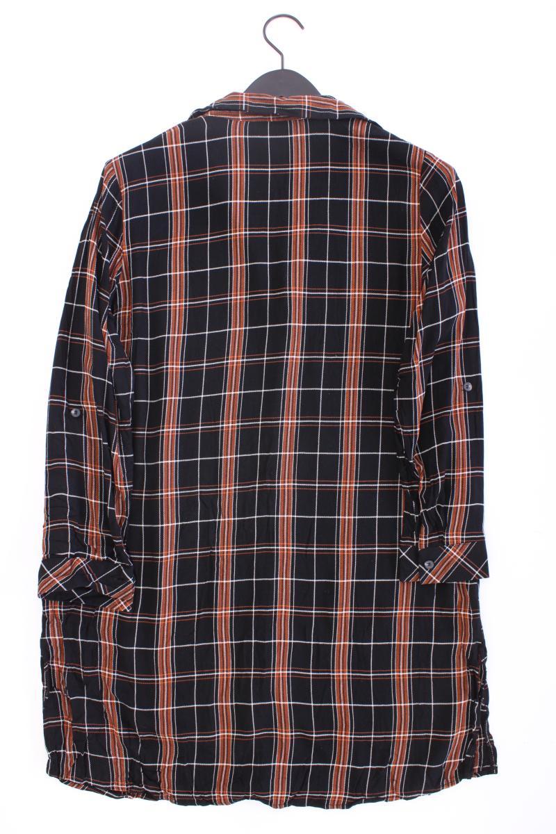 LC Waikiki Blusenkleid Gr. 38 kariert Langarm schwarz aus Viskose - Image 3