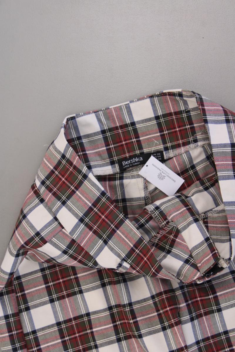 Bershka 7/8 Hose Gr. 36 kariert rot - Image 2
