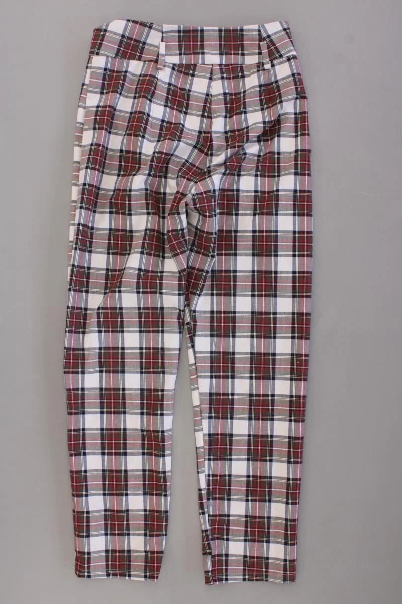 Bershka 7/8 Hose Gr. 36 kariert rot - Image 3