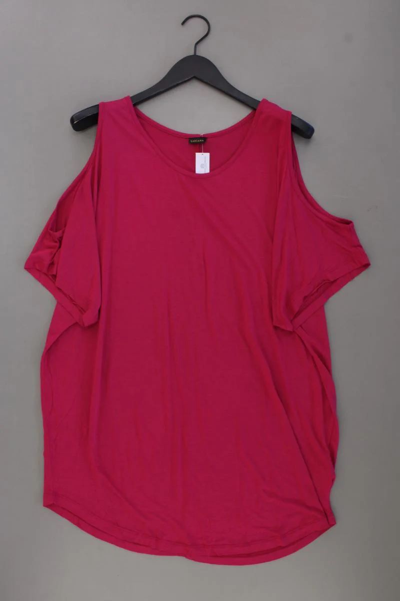 Lascana T-Shirt Gr. 44/46 neuwertig Kurzarm pink aus Viskose